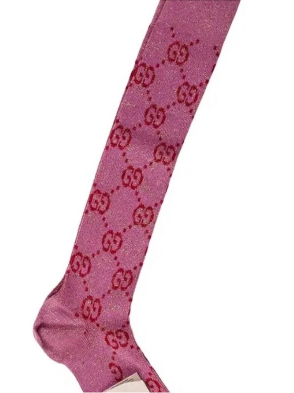 Gucci Cotton GG Socks 'Roseate/Pink' ($290)